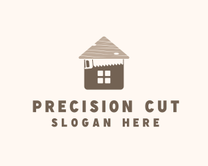 Handsaw - House Construction Tool logo design