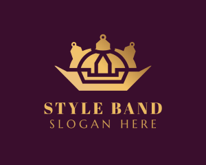 Upscale Crown Style logo design