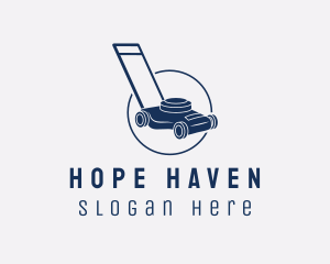 Lawn Care Mower Logo