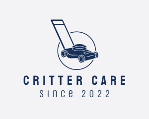 Lawn Care Mower logo design