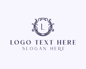 Eco - Organic Floral Spa logo design