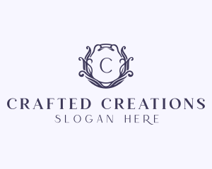 Organic Floral Spa logo design