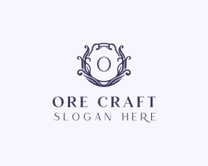 Organic Floral Spa logo design