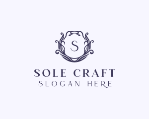 Organic Floral Spa logo design