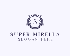 Eco Friendly - Organic Floral Spa logo design