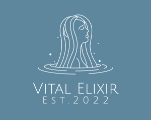 Elixir - Rejuvenating Beauty Bath logo design