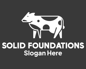 Cattle - Cow Milk Dairy logo design