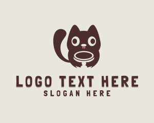 Mascot - Fun Cat Cafe logo design