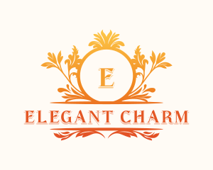 Floral Elegant Fashion logo design