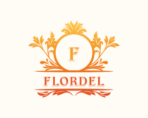 Floral Elegant Fashion logo design