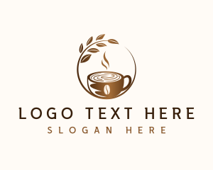 Organic Coffee Drink logo design