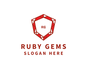 Ruby - Gem Crystal Jewelry Boutique logo design