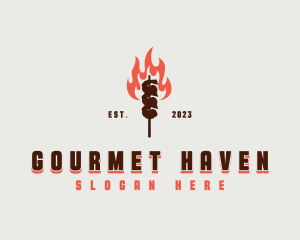 Restaurant Fire Grill logo design