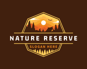 Reserve - Mounting Camping Outdoor logo design
