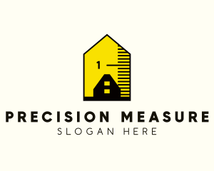 Home Renovation Measurement logo design