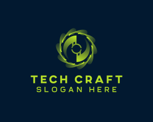 Developer - Programming Tech Developer logo design