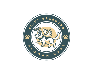 Angel Dog Pet logo design