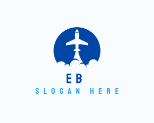 Travel Jet Plane  Logo