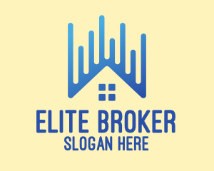Broker - Residential House Broker logo design