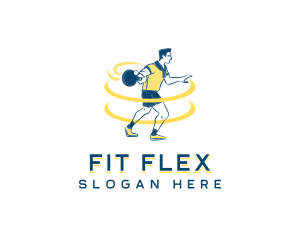 Fitness - Pingpong Sports Fitness logo design