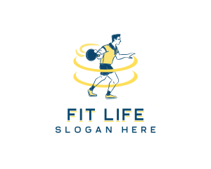 Fitness - Pingpong Sports Fitness logo design