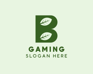 Herbal Farming Letter B  Logo