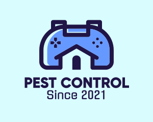 Gaming House Controller logo design