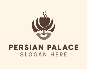 Persian - Coffee Cup Turban logo design