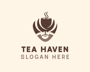 Coffee Cup Turban logo design