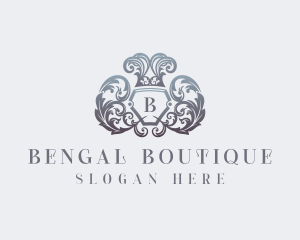 Royal Shield Boutique logo design