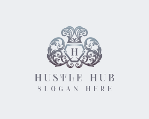 Royal Shield Boutique logo design