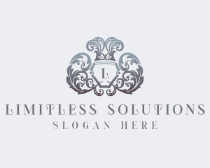 Royal Shield Boutique logo design