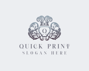 Royal Shield Boutique logo design