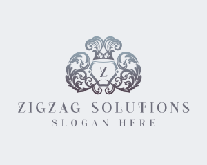 Royal Shield Boutique logo design