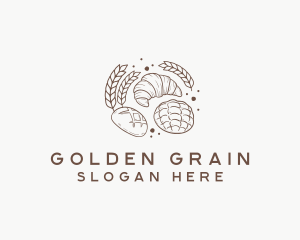 Wheat - Wheat Bread Pastry logo design