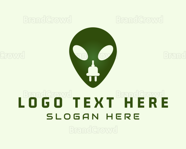 Electric Alien Plug Logo