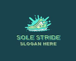 Sneakers - Sneakers Shoes Footwear logo design