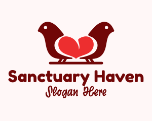 Love Bird Sanctuary logo design