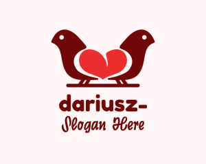 Dating Site - Love Bird Sanctuary logo design