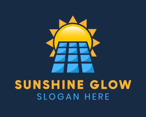 Sunlight - Solar Panel Sunlight logo design