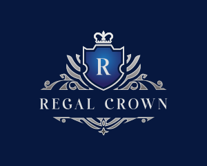 Royalty Crest Crown logo design