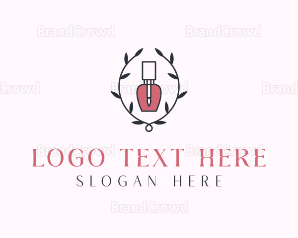 Nail Polish Salon Logo