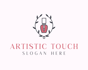 Nail Polish Salon logo design