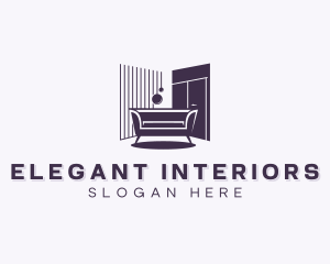 Interior - Interior Sofa Furniture logo design