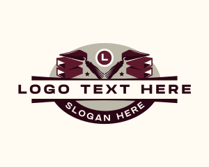 Trowel - Masonry Trowel Bricklaying logo design