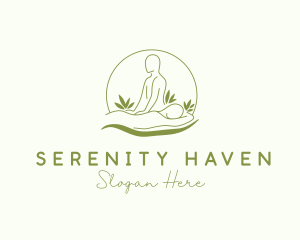 Therapeutic - Natural Body Massage Therapy logo design