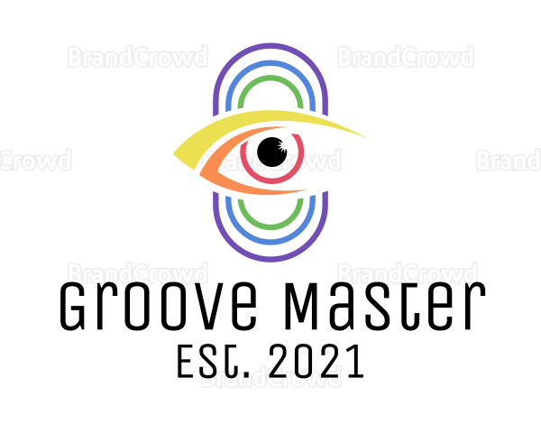 Multicolor Eye Surveillance Logo