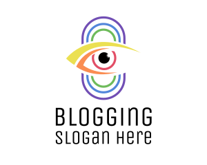 Multicolor Eye Surveillance Logo