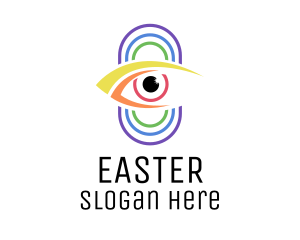 Multicolor Eye Surveillance Logo