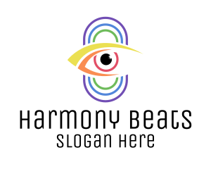 Multicolor Eye Surveillance Logo